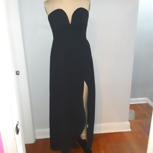Special occasion strapless  dress size large